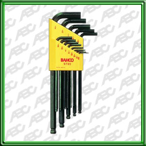 LLAVES HEXAGONALES JUEGO CON PUNTA ESFERICA. MEDIDAS: 0.050. 1/16. 5/64. 3/32. 7/64. 1/8. 9/64. 5/32. 3/16. 7/32. 1/4. 5/16. 3/8