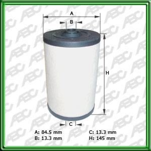 Filtro de COMBUSTIBLE - CLAAS - LIEBHERR-MOBILKRANE - POCLAIN - MERCEDES-BENZ (DAIMLER AG)