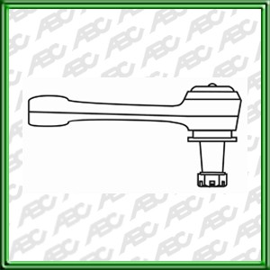 BRAZO PITMAN RECTO P/CAJA DE DIRECCION ZF GENERAL MOTORS PICK-UP C-20 92 -> - Brasil - Argentina - Caja de Direccion ZF / PICK-UP D-20 92 -> - Brasil - Argentina - Caja de Direccion ZF