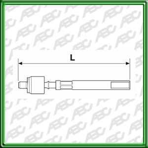 ARTICULACION AXIAL para RENAULT TRAFIC 86 ->. Longitud: 293 mm