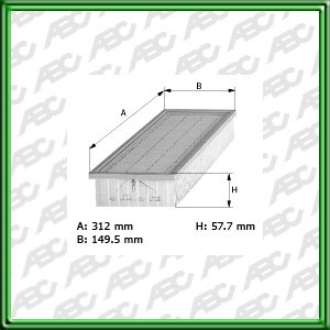 Filtro de AIRE - FORD - VOLVO CARS