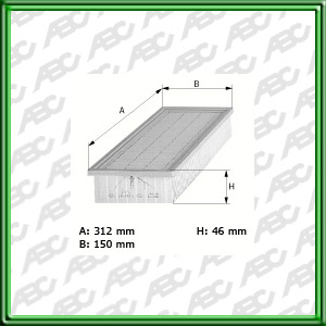 Filtro de AIRE Primario - TOYOTA