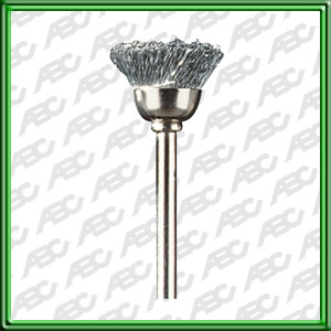 CEPILLO DE ACERO AL CARBONO - TIPO COPA ? 1/2 (12.7 mm)