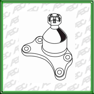 ROTULA DE SUSPENSION SUPERIOR para TOYOTA PICK-UP HILUX 89 -> 97 - 2WD