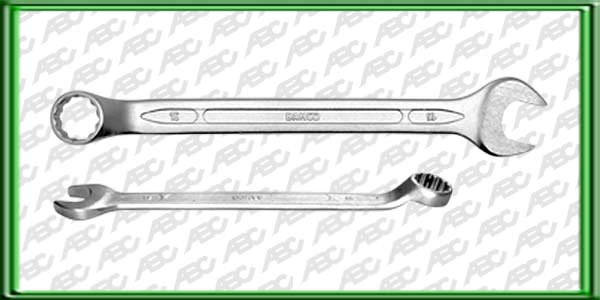 LLAVE COMBINADA INDIVIDUAL ACODADA - PU. 8 mm