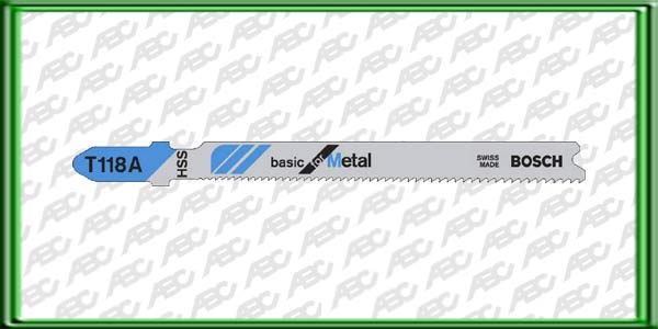 HOJA DE CALAR Encastre T T 118 A. Material: HSS. Longitud: 51 mm. Distancia entre dientes: 1.2. Tipo de dientes: O. Para cortar Hierro. Cu/Ni/Ns/Zn y aluminio. Unidad de embalaje: 5