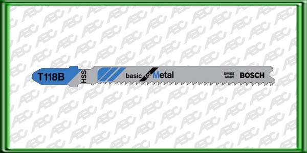 HOJA DE CALAR Encastre T T 118 B. Material: HSS. Longitud: 51 mm. Distancia entre dientes: 2. Tipo de dientes: O. Para cortar Hierro. Cu/Ni/Ns/Zn. aluminio. madera. MDF aglomerado. plastico. Unidad de embalaje : 5