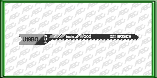 HOJA DE CALAR Encastre Universal U 19 BO. Material: HCS. Longitud: 50 mm. Distancia entre dientes: 2 mm. Tipo de dientes: O. Para cortar madera. MDF aglomerado. plastico.Unidad de embalaje: 3