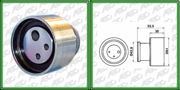 TENSORES DE CORREAS SEGMENTO LIVIANO ALFA ROMEO 145/146 1.9 TD. DESDE 10/94 > 02/99. AplicaciÃ³n: MOTOR. UbicaciÃ³n: TENSOR DE CORREA . nÂº de parte: 5997325 // ALFA ROMEO 155 1.9 TD. AplicaciÃ³n: MOTOR. UbicaciÃ³n: TENSOR DE CORREA. nÂº de parte: 6080 58