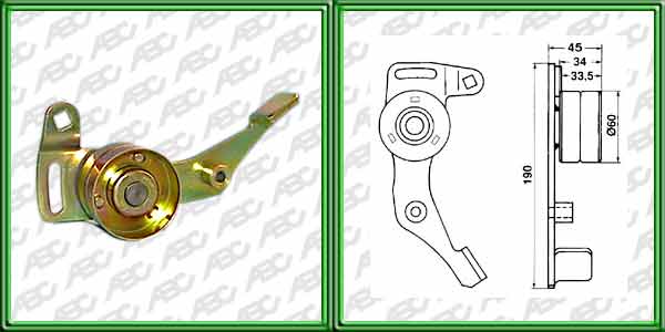 TENSORES DE CORREAS SEGMENTO LIVIANO PEUGEOT 205 MOTOR 1.8 D Y 1.9 D/TD. POLEA MÃVIL. DESDE 01/94. AplicaciÃ³n: MOTOR. UbicaciÃ³n: TENSOR DE CORREA . nÂº de parte: 0829.33 // PEUGEOT 306 MOTOR 1.8 XUD7 Y 1.9 XUD9 D/TD. DESDE 01/94. AplicaciÃ³n: MOTOR. U