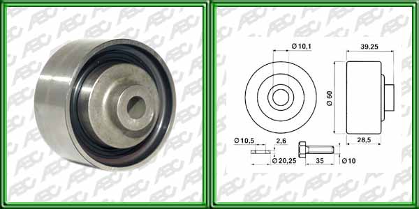 TENSORES DE CORREAS SEGMENTO LIVIANO PEUGEOT 106 MOTOR 1.4 D TUD3 Y 1.5 D TUD5. AplicaciÃ³n: MOTOR. UbicaciÃ³n: TENSOR DE CORREA . nÂº de parte: 5952181 // PEUGEOT 306 MOTOR 1.8 16V XU7JP4. AplicaciÃ³n: MOTOR. UbicaciÃ³n: TENSOR DE CORREA. nÂº de parte: 0
