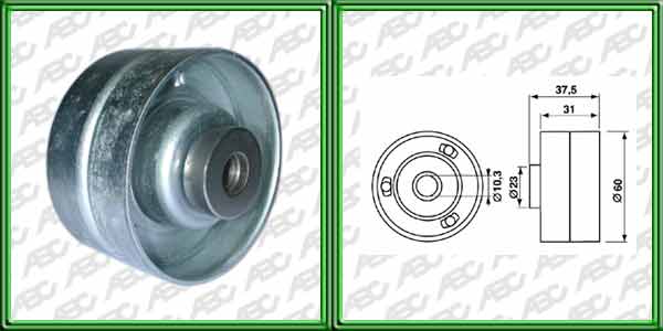 TENSOR DE CORREA CITROÃN XSARA / XSARA PICASSO Motor 2.0 16V EW10J4 // PEUGEOT 406 Motor 1.8 16V EW7J4 6FZ9 // 407 Motor 1.8 16V EW7J4. 2.0 16V EW10J4 y 2.2 16 V EW12J4 // 807 Motor 2.0 16V EW10J4 y 2.2 16V EW12J4