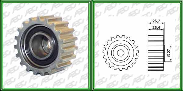 TENSORES DE CORREAS SEGMENTO LIVIANO FORD COURIER MOTOR 1.8 D D18. POLEA FIJA. AplicaciÃ³n: MOTOR. UbicaciÃ³n: TENSOR DE CORREA . nÂº de parte: 9616660780 // FORD ESCORT MOTOR 1.8 D/TD D18. PARA TODOS LOS MOD.. POLEA FIJA. AplicaciÃ³n: MOTOR. UbicaciÃ³n: