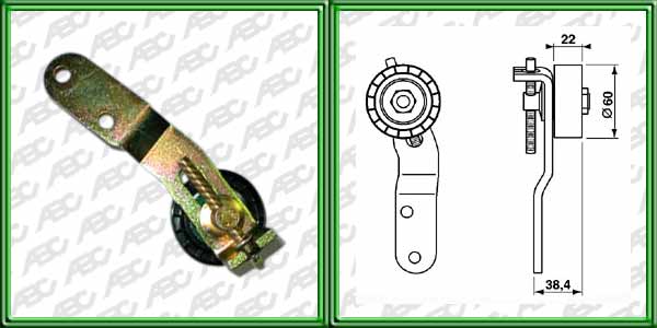 TENSORES DE CORREAS SEGMENTO LIVIANO FORD ESCORT MOTOR 1.8 D/TD D18T. C/AA Y DH. AplicaciÃ³n: MOTOR. UbicaciÃ³n: TENSOR DE CORREA POLY-V . nÂº de parte: 6616951
