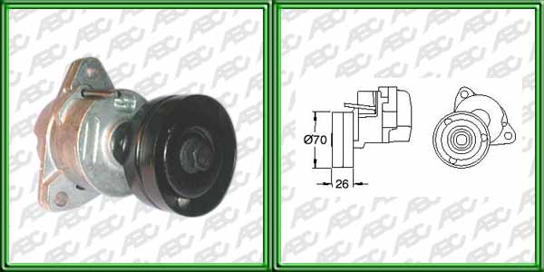 TENSORES DE CORREAS SEGMENTO LIVIANO GENERAL MOTORS ASTRA MOTOR 1.4. 1.6 Y 2.0 16V. AplicaciÃ³n: MOTOR. UbicaciÃ³n: TENSOR DE CORREA POLY-V . nÂº de parte: 1340545 // GENERAL MOTORS CORSA / COMBO / MERIVA / TIGRA MOTOR 1.4. 1.6 Y 2.0 16V N. AplicaciÃ³n: