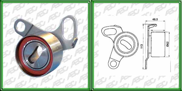 TENSORES DE CORREAS SEGMENTO LIVIANO TOYOTA HILUX MOTOR 2.4 D LN80/LN85/LN90/LN10 2L. 2400 CC. AplicaciÃ³n: MOTOR. UbicaciÃ³n: TENSOR DE CORREA . nÂº de parte: 93202400 // TOYOTA HILUX MOTOR 2.8 D LN81/LN86/LN10/LN13 3L. 2800 CC / MOTOR 3.0 D4. D.  Aplica