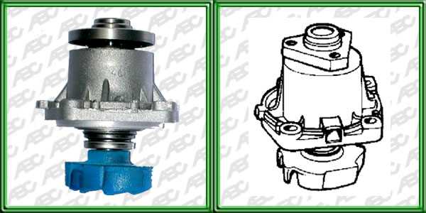 BOMBAS DE AGUA SEGMENTO LIVIANO FIAT SPAZIO D. 147 D. DUNA D. UNO D S/AA MOTOR 1.3 CC. AplicaciÃ³n: MOTOR. UbicaciÃ³n: BOMBA DE AGUA