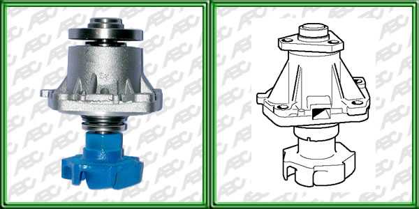 BOMBAS DE AGUA SEGMENTO LIVIANO FIAT DUNA. UNO. REGATTA MOTOR TIPO 1.4/1.6 C/AA. AplicaciÃ³n: MOTOR. UbicaciÃ³n: BOMBA DE AGUA