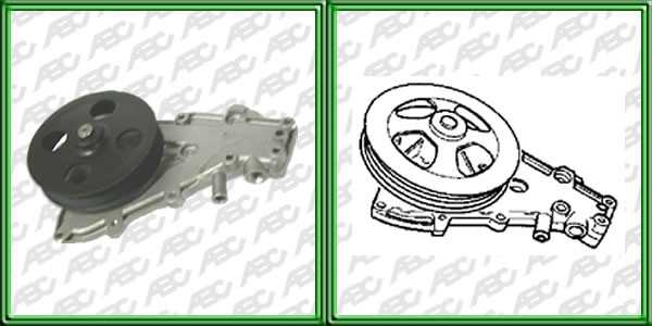 BOMBAS DE AGUA SEGMENTO LIVIANO RENAULT CLIO 1.6 A/A C/POLEA MULTI V. AplicaciÃ³n: MOTOR. UbicaciÃ³n: BOMBA DE AGUA
