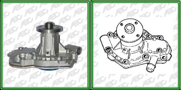 BOMBAS DE AGUA SEGMENTO LIVIANO RENAULT TRAFIC D. 18 GTD. AplicaciÃ³n: MOTOR. UbicaciÃ³n: BOMBA DE AGUA