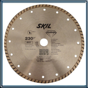 ACCESORIOS PARA HERRAMIENTAS ELECTRICAS Y A BATERIA DISCOS DIAMANTADOS TURBO 230MM