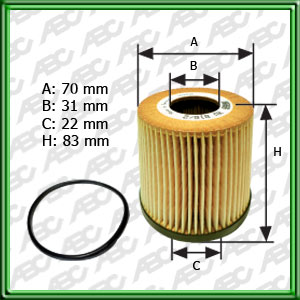 FILTRO DE ACEITE - MINI (BMW GROUP)