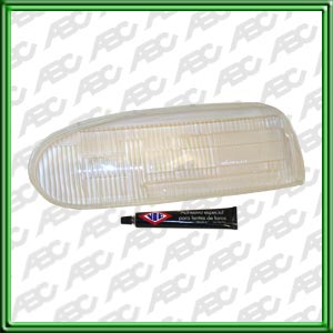 LENTE REPOSICION VOLKSWAGEN GOLF III 92 -> 99 IZQUIERDO - PARA OPTICA 779 VIDRIO DOBLE. CAJA X 4 UNID.