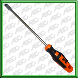 DESTORNILLADOR INDIVIDUAL LINEA PREMIUM PUNTA PLANA CONICA. Plano 1mm x 6mm // LARGO: 260 mm