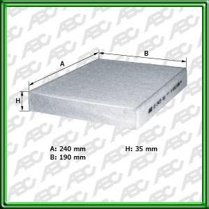 FILT POLEN FIESTA ECOSP 02/-- HABITACULO