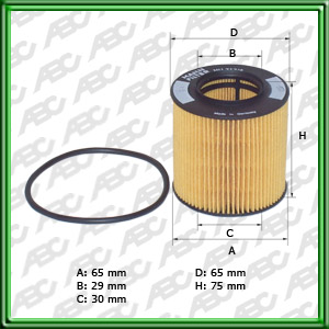 Filtro de ACEITE - AUDI