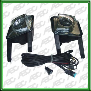 CHEVROLET CORSA II/ MERIVA 02 -> KIT 2 FAROS AUXILIARES ANTINIEBLA LENTE CRISTAL LÃMPARA H3. CAJA X 2 UNID.