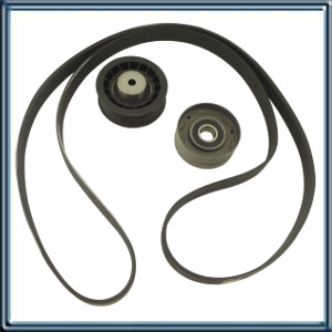 KIT POLY V GM C/DH/AA CORSA 1.6 8V C16NE SOHC 05.1997 EN ADELANTE// CORSA 1.6 16V C16SE DOHC 05.1997 HASTA 08.1998. SE COMPONE DE 1 TENSOR VKM35002H-VKM60001H-6PK1795