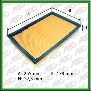 FILTRO DE AIRE FORD COURIER PICK-UP ZETEC 1.4I 16V FIESTA ZETEC 1.4I 16V. 1.6I 16V. ENDURA DE 1.8. ZETEC ROCAM SOHC 1.6. KA ENDURA E 1.3I - EQUIVALENCIA: MANN: C 2677 - FRAM: CA-5682
