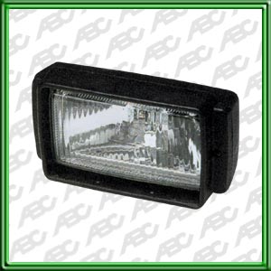 FARO HALOGENO AUXILIAR UNIVERSAL PILOT LARGO ALCANCE - LARGO ALCANCE CRISTAL CON VISERA. PARA LAMPARAS H3. CAJA X 8  UNID.