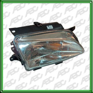OPTICA LINEA AUTO PEUGEOT PARTNER 98 -> DERECHO - FARO ASIMETRICO. CAJA X 4 UNID.