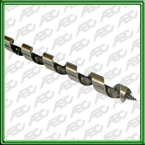 BROCA HELICOIDAL LARGA. Para taladrar en madera. Tratada con proteccion contra el oxido. // LARGO TOTAL: 400 mm // LARGO UTIL: 300 mm // ANCHO: 12 mm