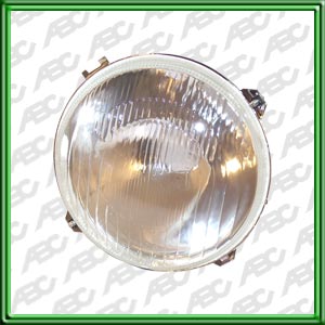 OPTICA LINEA AUTO PEUGEOT 404 61 -> 79 / RENAULT TORINO 61 -> 79 - FARO ASIMETRICO. TIPO CIBIE. PARA LAMPARAS P45T. CAJA X 8 UNID.