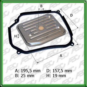 Filtro de Filtro de TRANSMISIÃN MENCÃNICA - AUDI