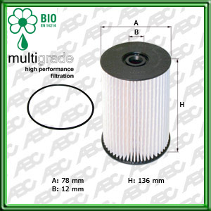 Filtro de COMBUSTIBLE - AUDI - SEAT - VW (VOLKSWAGEN)