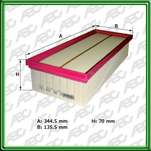 Filtro de AIRE - AUDI - SEAT - VW (VOLKSWAGEN)