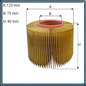 FILTRO DE AIRE PARA MOTOS BMW (UE2)