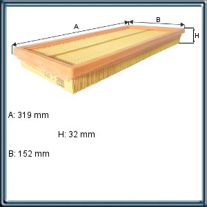 FILTRO DE AIRE FIAT (UE1)