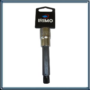 BOCALLAVE PUNTA XZN LARGA  M12 CON ENCASTRE 1/2 LARGO TOTAL 60MM