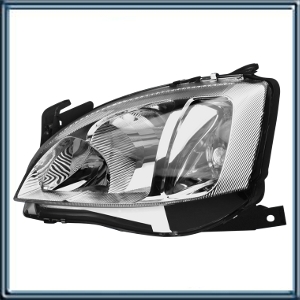 OPTICA LINEA AUTO GENERAL MOTORS CORSA II (08/11)  DERECHO - MAYOR ILUMINACION POR DOBLE REFLECTOR. VERSION GIRO LISO. LENTE DE POLICARBONATO DE ALTA RESISTENCIA. REGULACION  MANUAL.  ( CAJA X 4 UNID.)