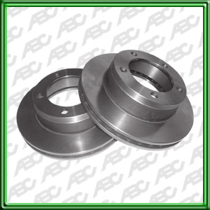 DISCO DE FRENO DELANTEROS DE 286MM DE 5 AGUJEROS VENTILADO SIN MASA PARA FORD F.100 Y F.1000 (92Â»98)