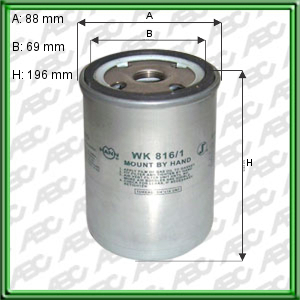 FILTRO DE COMBUSTIBLE PRIMARIO JOHN DEERE