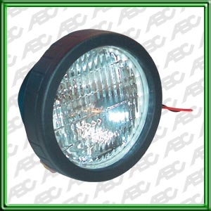 FARO HALOGENO AUXILIAR UNIVERSAL CONCORDE REDONDO - Luz inundante 96mm. Para lamparas H3. Caja x 1 unid.