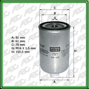 FILT COMB F-100 MAXION MWM S/TURBO