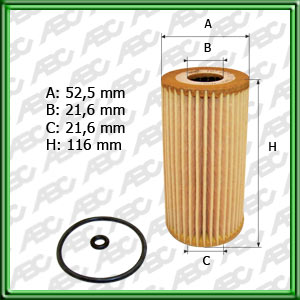 Filtro de ACEITE - MERCEDES-BENZ (DAIMLER AG)