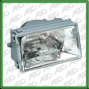 OPTICA LINEA AUTO FIAT REGATTA 84 -> 96 DERECHO - Faro con luz posicion. Para lamparas H4. Caja x 4 unid.